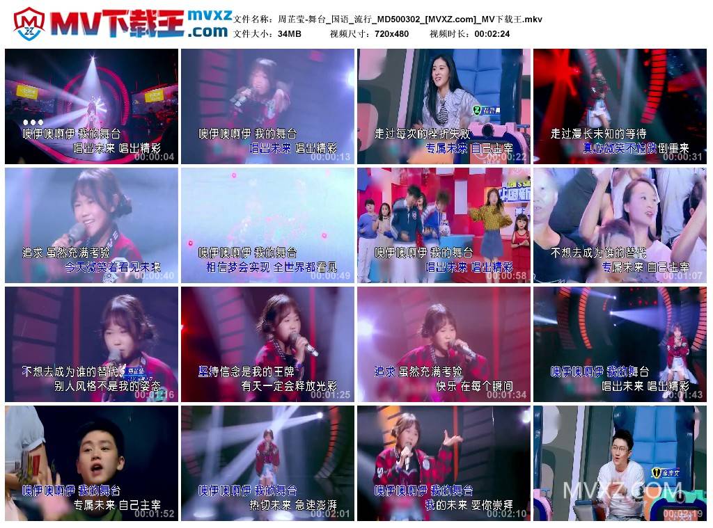 周芷莹-舞台_国语_流行_MD500302